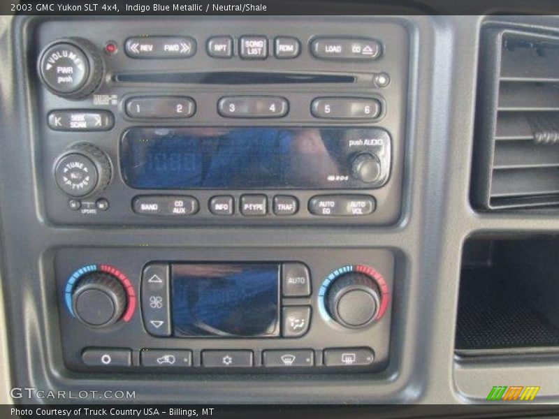 Indigo Blue Metallic / Neutral/Shale 2003 GMC Yukon SLT 4x4