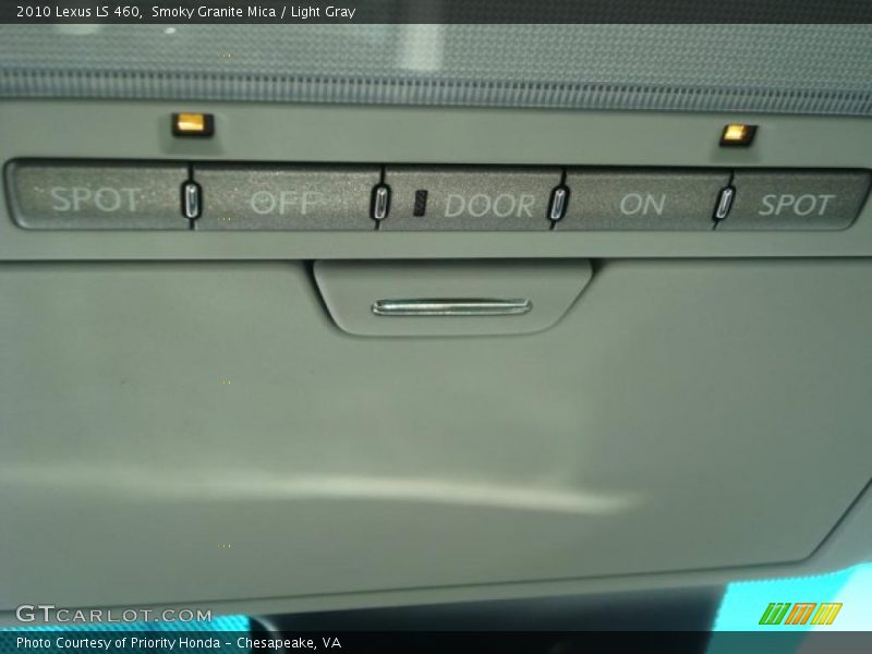Smoky Granite Mica / Light Gray 2010 Lexus LS 460