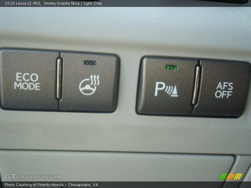 Smoky Granite Mica / Light Gray 2010 Lexus LS 460