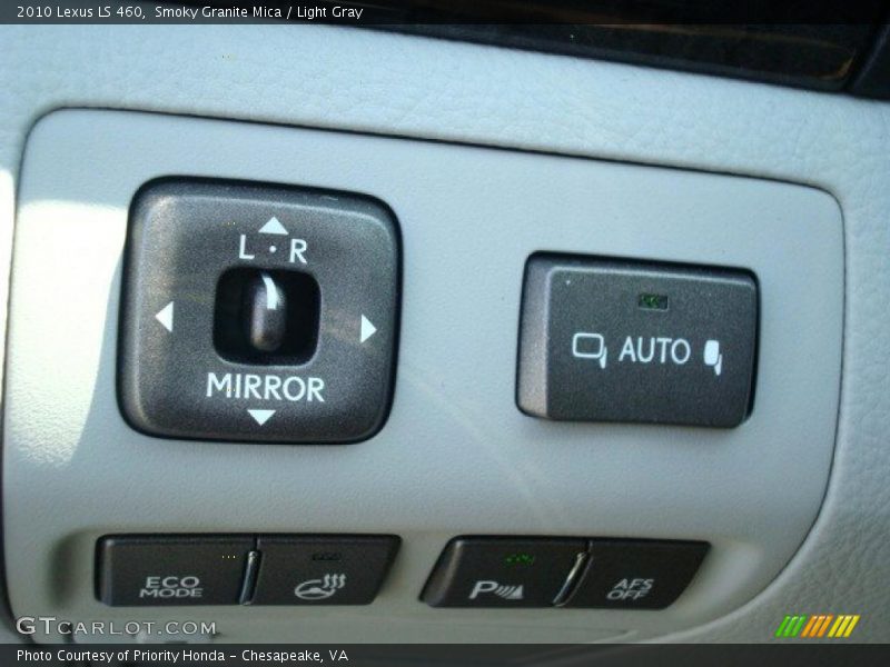 Smoky Granite Mica / Light Gray 2010 Lexus LS 460