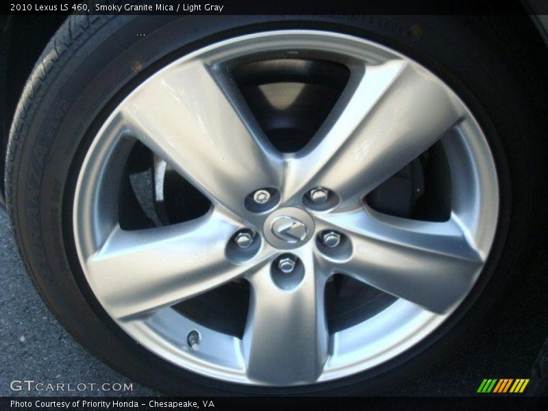 Smoky Granite Mica / Light Gray 2010 Lexus LS 460