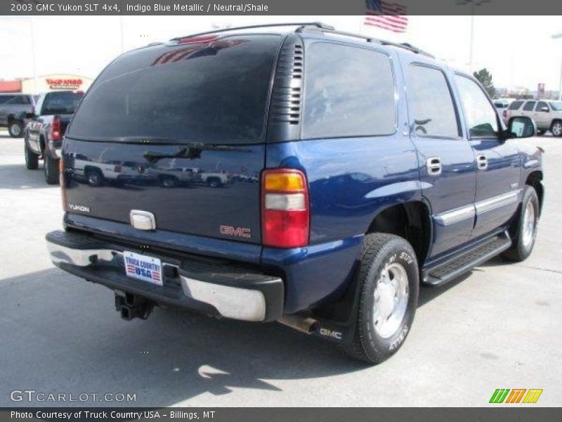 Indigo Blue Metallic / Neutral/Shale 2003 GMC Yukon SLT 4x4