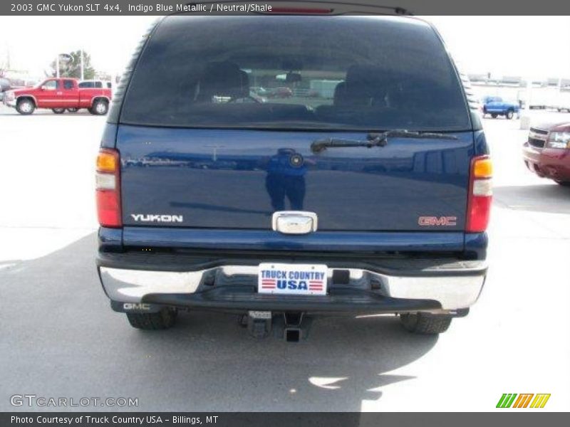 Indigo Blue Metallic / Neutral/Shale 2003 GMC Yukon SLT 4x4