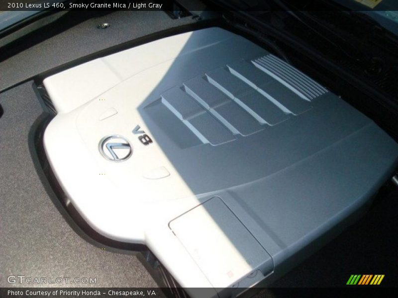 Smoky Granite Mica / Light Gray 2010 Lexus LS 460