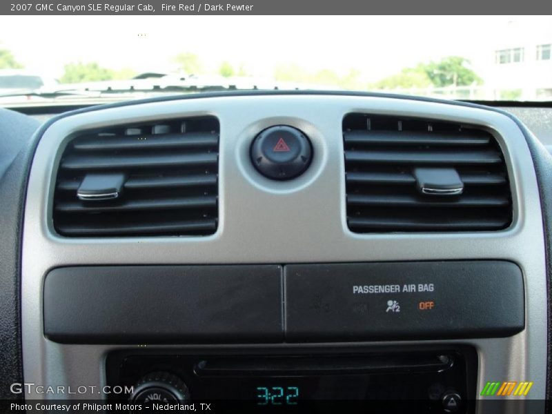 Fire Red / Dark Pewter 2007 GMC Canyon SLE Regular Cab