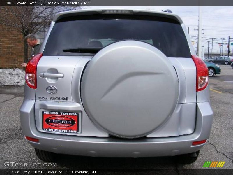 Classic Silver Metallic / Ash 2008 Toyota RAV4 I4
