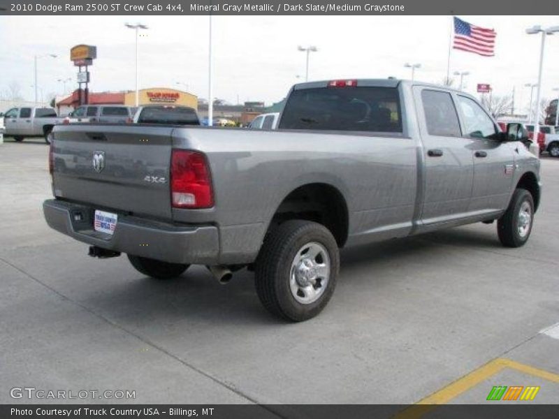 Mineral Gray Metallic / Dark Slate/Medium Graystone 2010 Dodge Ram 2500 ST Crew Cab 4x4