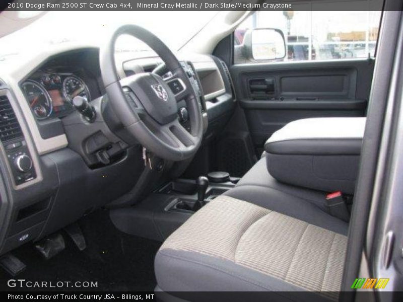 Mineral Gray Metallic / Dark Slate/Medium Graystone 2010 Dodge Ram 2500 ST Crew Cab 4x4