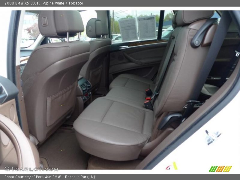 Alpine White / Tobacco 2008 BMW X5 3.0si
