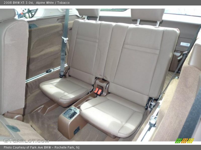 Alpine White / Tobacco 2008 BMW X5 3.0si