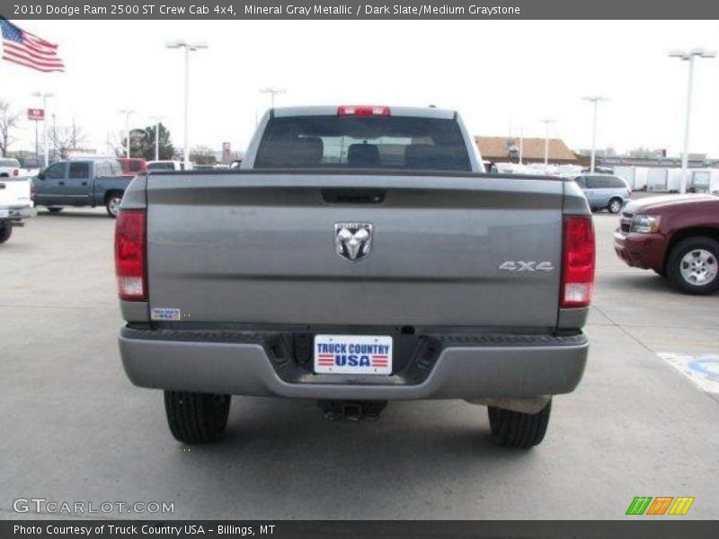 Mineral Gray Metallic / Dark Slate/Medium Graystone 2010 Dodge Ram 2500 ST Crew Cab 4x4