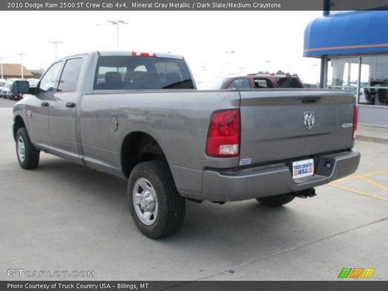 Mineral Gray Metallic / Dark Slate/Medium Graystone 2010 Dodge Ram 2500 ST Crew Cab 4x4