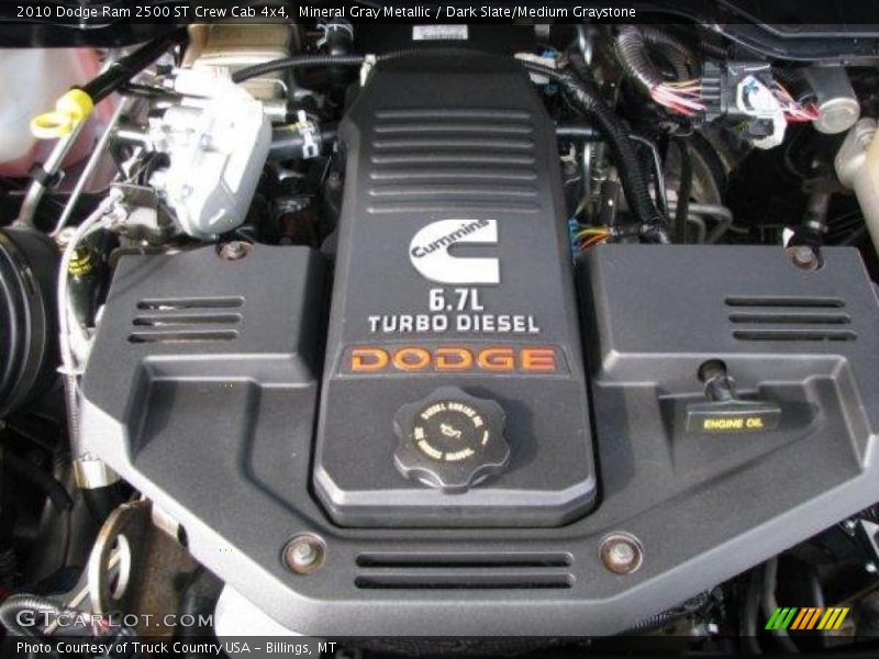 Mineral Gray Metallic / Dark Slate/Medium Graystone 2010 Dodge Ram 2500 ST Crew Cab 4x4