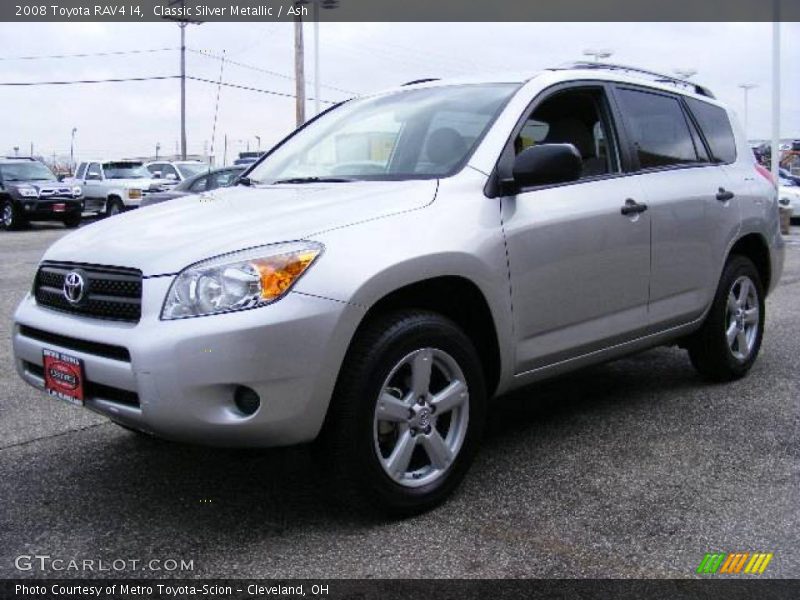 Classic Silver Metallic / Ash 2008 Toyota RAV4 I4