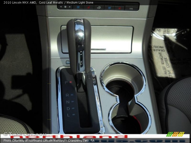 Gold Leaf Metallic / Medium Light Stone 2010 Lincoln MKX AWD