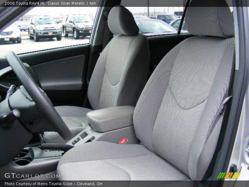 Classic Silver Metallic / Ash 2008 Toyota RAV4 I4