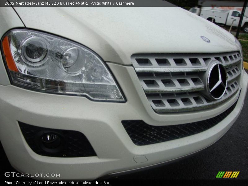 Arctic White / Cashmere 2009 Mercedes-Benz ML 320 BlueTec 4Matic