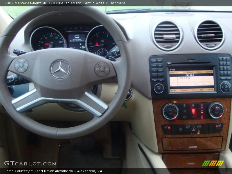 Arctic White / Cashmere 2009 Mercedes-Benz ML 320 BlueTec 4Matic