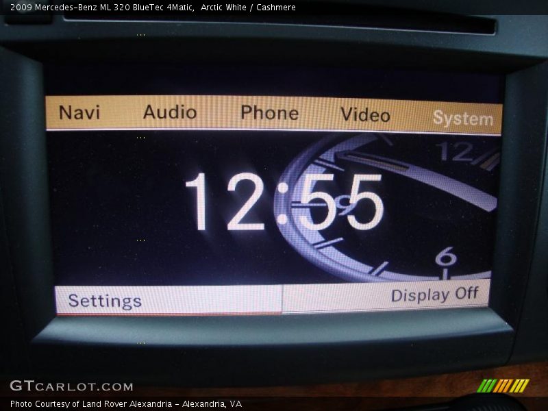 Arctic White / Cashmere 2009 Mercedes-Benz ML 320 BlueTec 4Matic