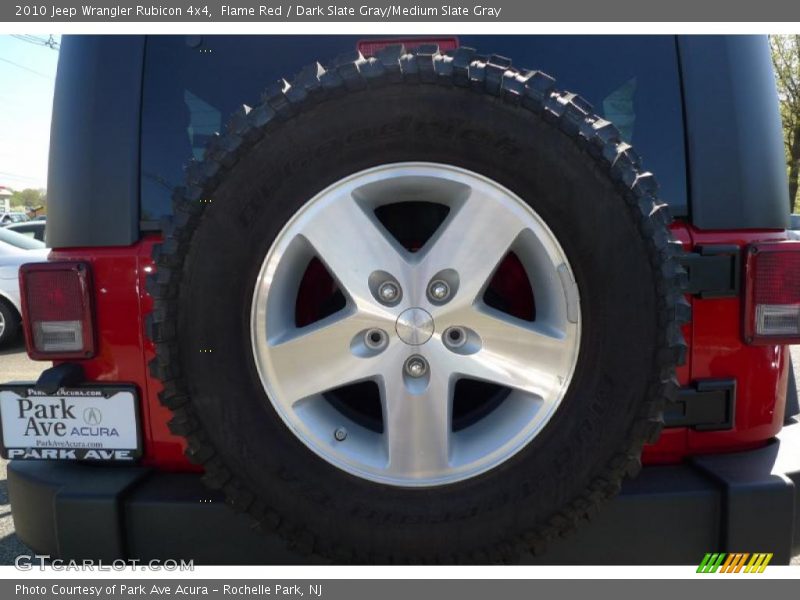 Flame Red / Dark Slate Gray/Medium Slate Gray 2010 Jeep Wrangler Rubicon 4x4