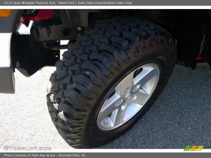 Flame Red / Dark Slate Gray/Medium Slate Gray 2010 Jeep Wrangler Rubicon 4x4