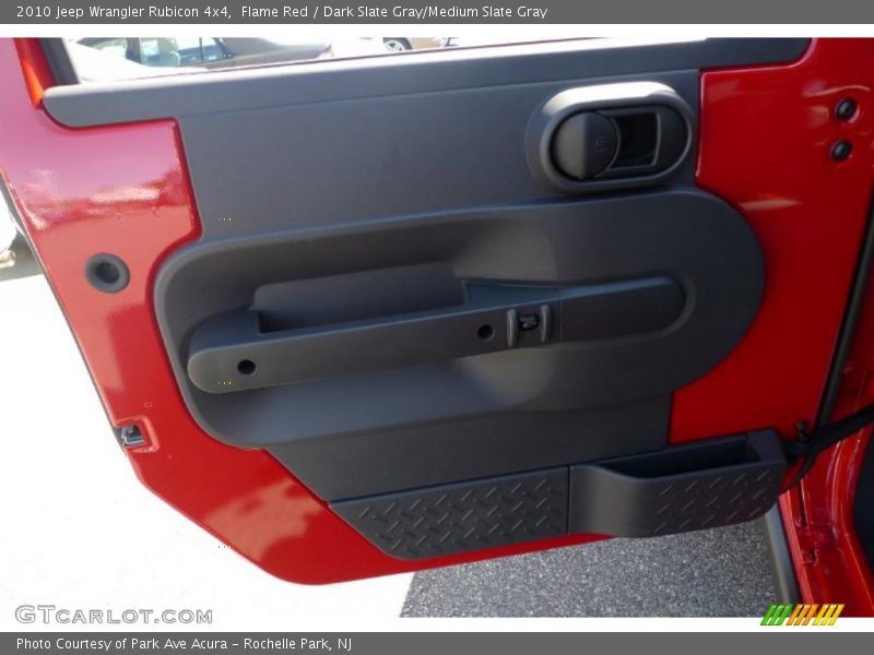 Flame Red / Dark Slate Gray/Medium Slate Gray 2010 Jeep Wrangler Rubicon 4x4