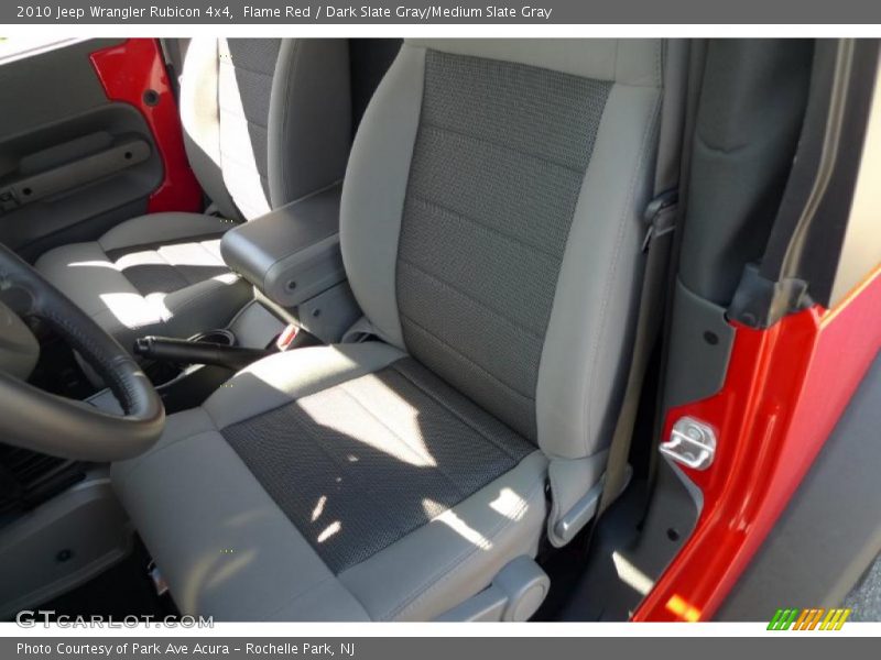 Flame Red / Dark Slate Gray/Medium Slate Gray 2010 Jeep Wrangler Rubicon 4x4
