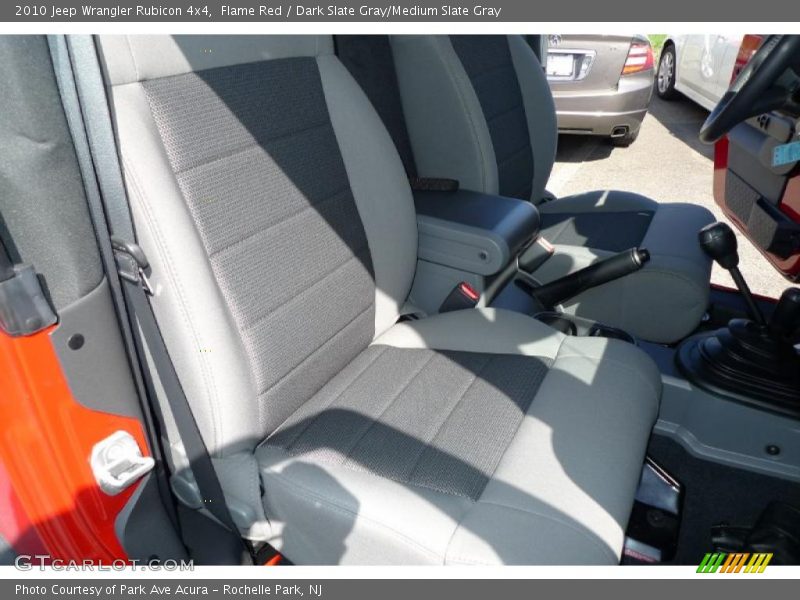 Flame Red / Dark Slate Gray/Medium Slate Gray 2010 Jeep Wrangler Rubicon 4x4