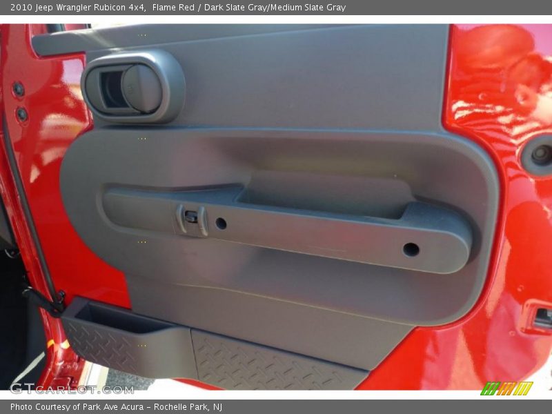 Flame Red / Dark Slate Gray/Medium Slate Gray 2010 Jeep Wrangler Rubicon 4x4