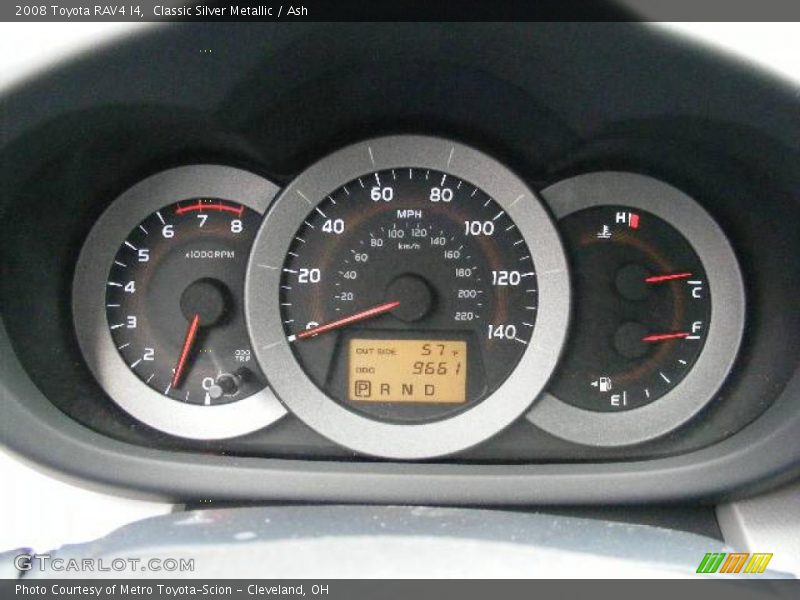 Classic Silver Metallic / Ash 2008 Toyota RAV4 I4
