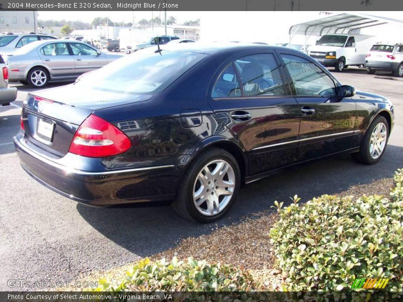 Midnight Blue / Stone 2004 Mercedes-Benz E 320 Sedan