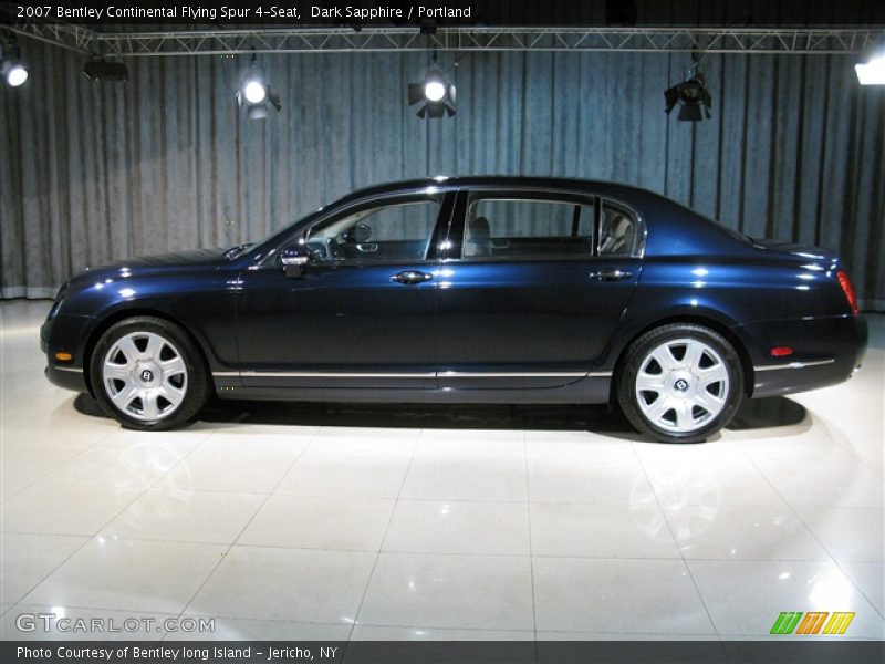 Dark Sapphire / Portland 2007 Bentley Continental Flying Spur 4-Seat