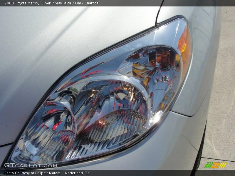 Silver Streak Mica / Dark Charcoal 2008 Toyota Matrix