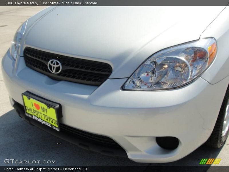 Silver Streak Mica / Dark Charcoal 2008 Toyota Matrix