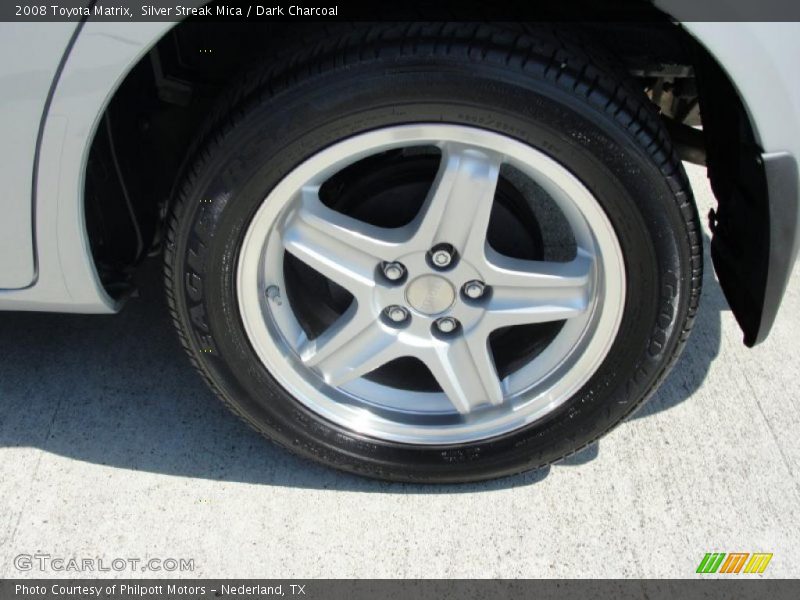 Silver Streak Mica / Dark Charcoal 2008 Toyota Matrix