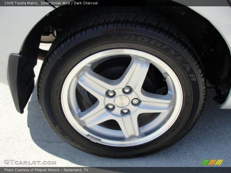 Silver Streak Mica / Dark Charcoal 2008 Toyota Matrix