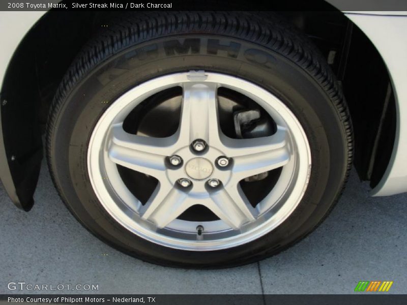 Silver Streak Mica / Dark Charcoal 2008 Toyota Matrix