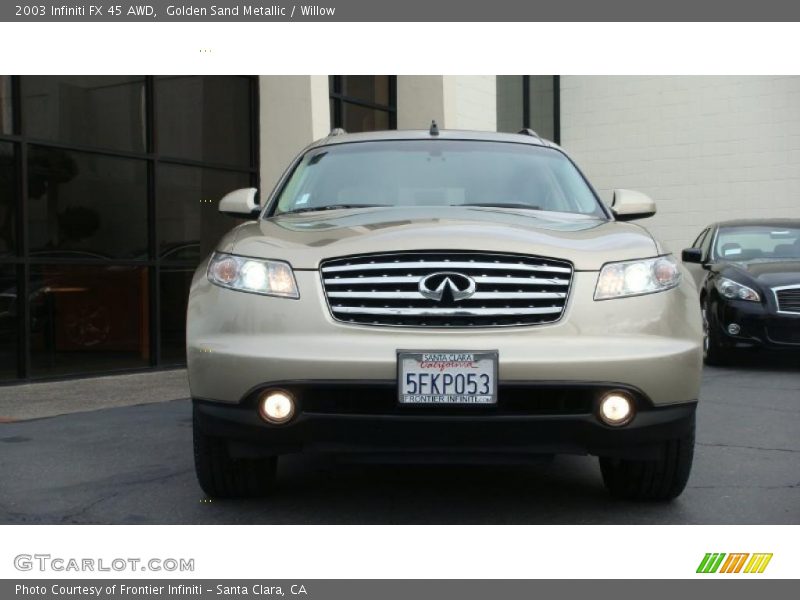 Golden Sand Metallic / Willow 2003 Infiniti FX 45 AWD