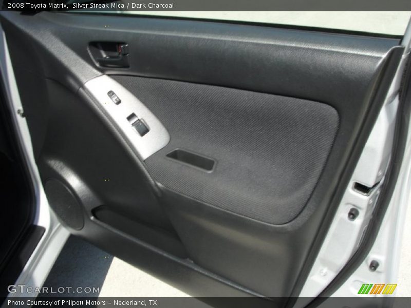 Silver Streak Mica / Dark Charcoal 2008 Toyota Matrix