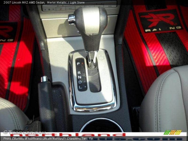 Merlot Metallic / Light Stone 2007 Lincoln MKZ AWD Sedan