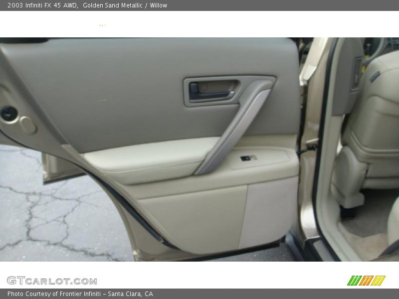 Golden Sand Metallic / Willow 2003 Infiniti FX 45 AWD