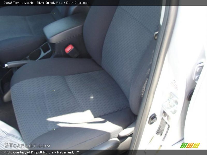 Silver Streak Mica / Dark Charcoal 2008 Toyota Matrix