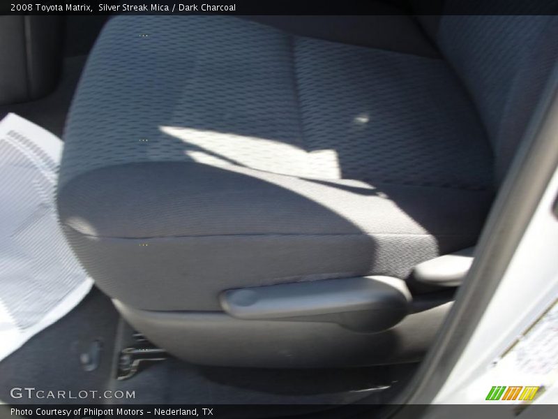 Silver Streak Mica / Dark Charcoal 2008 Toyota Matrix