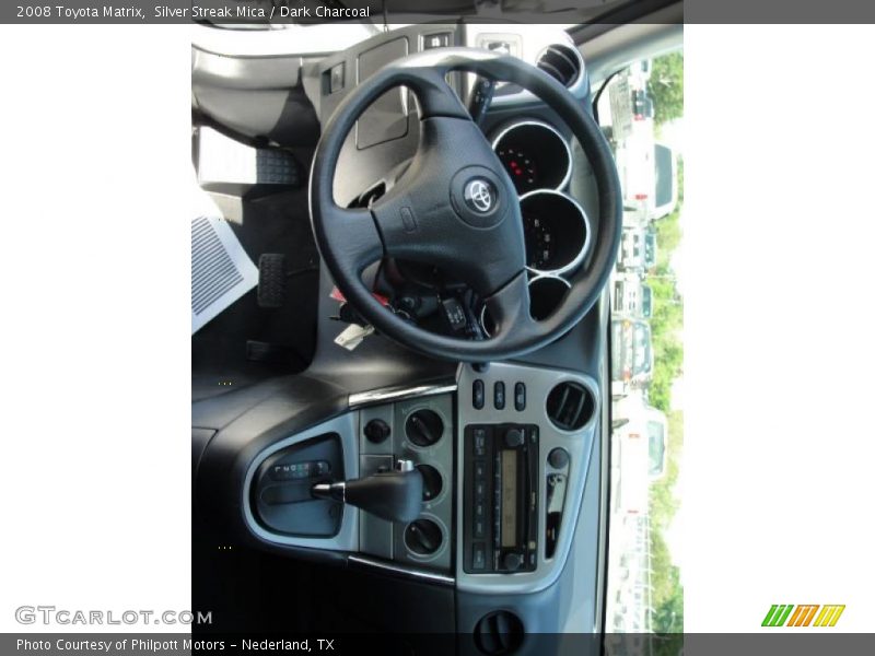 Silver Streak Mica / Dark Charcoal 2008 Toyota Matrix