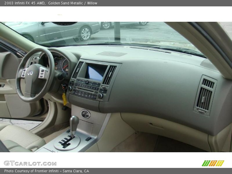 Golden Sand Metallic / Willow 2003 Infiniti FX 45 AWD