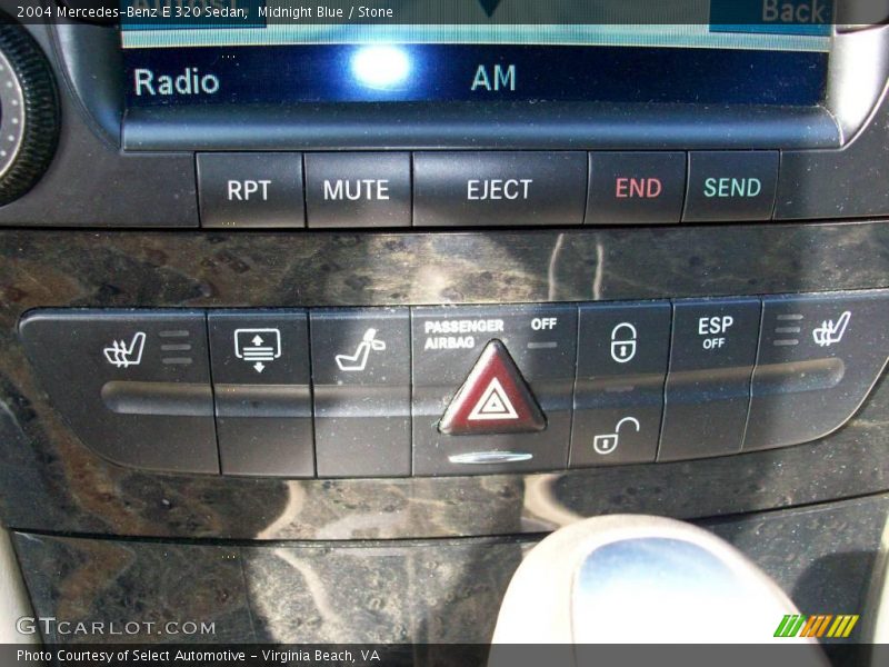 Midnight Blue / Stone 2004 Mercedes-Benz E 320 Sedan