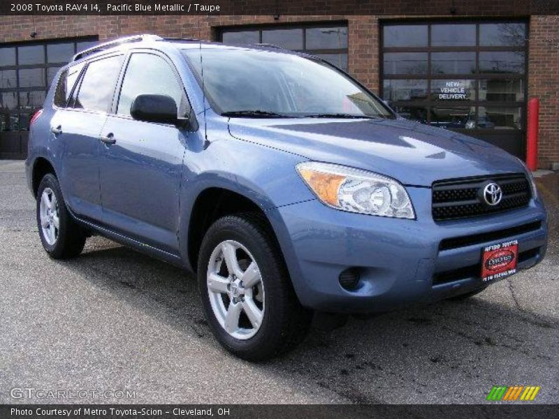 Pacific Blue Metallic / Taupe 2008 Toyota RAV4 I4