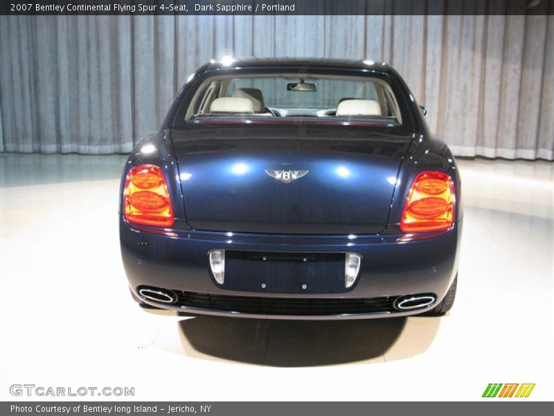 Dark Sapphire / Portland 2007 Bentley Continental Flying Spur 4-Seat