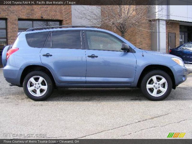Pacific Blue Metallic / Taupe 2008 Toyota RAV4 I4
