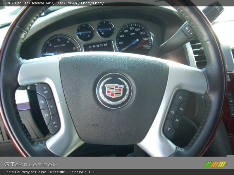 Black Raven / Ebony/Ebony 2007 Cadillac Escalade AWD